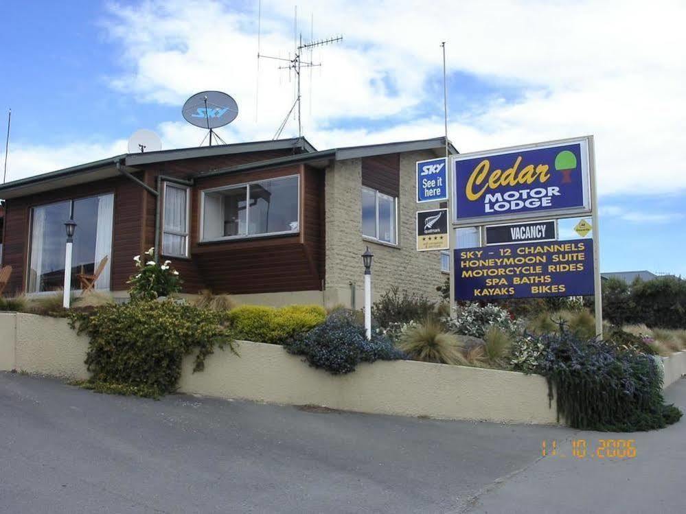Cedar Lodge Motel Timaru Exterior foto